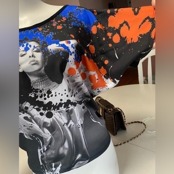 Uk2la Fashion Figure Graphic Round Neck Tee Sz M - Picture 11 of 11